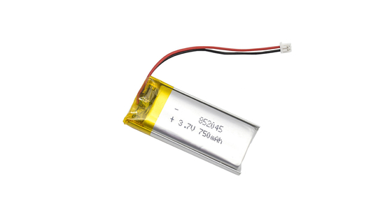 852045 3,7V 750mAh zestaw baterii LiPo -20°C do 60°C